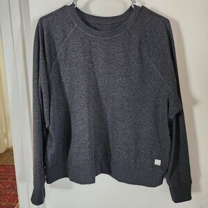 Vuori Halo Performance Crew DreamKnit Sweatshirt Women’s Medium Gray Heather